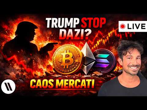 BITCOIN, CRYPTO: QUESTO CAMBIA TUTTO (E POTREBBE CAUSARE IL CAOS!) – ANNULLATI I DAZI DI TRUMP!