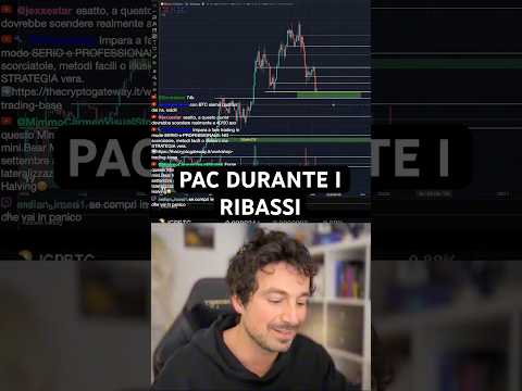 PAC OTTIMIZZATO PER FASI RIBASSISTE #trading #crypto #bitcoin