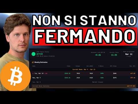 🚨 COMPRANO COME PAZZI?! 🚨 NIGHT w/CRYPTO: BITCOIN / ALTCOINS [time sensitive]