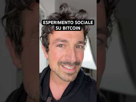 ESPERIMENTO SOCIALE SU BITCOIN A MILANO E TORINO #trading #crypto #bitcoin
