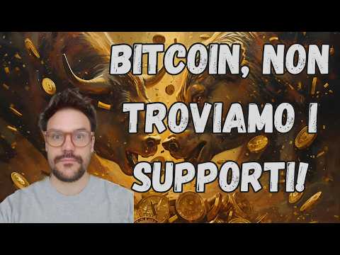 QUESTA COSA NON VA BENE! BITCOIN RITORNA NEL RANGE! AUMENTANO LE PROBABILITA’ DI UN NUOVO MINIMO?!