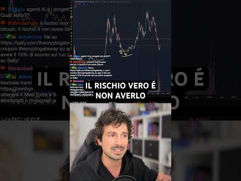 ⚠️”IL RISCHIO VERO É NON AVERE BITCOIN” #trading #crypto #bitcoin