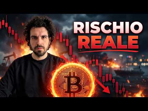 Bitcoin crollerà? Petrolio, Fed e guerra stanno cambiando tutto