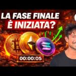 BITCOIN, CRYPTO: CI SIAMO, LA FASE FINALE DEL CICLO È INIZIATA? (PREPARATI…)