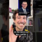 😱CZ É PIÙ RICCO DI BILL GATES #trading #crypto #bitcoin