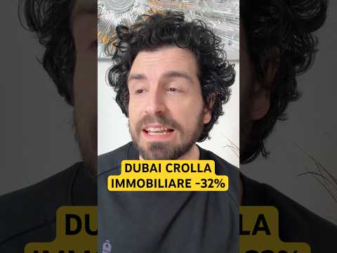 -32% in 3 settimane  Cosa sta succedendo a Dubai