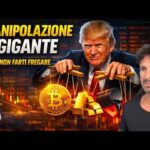 BITCOIN, CRYPTO: QUESTA È LA PIÙ GRANDE MANIPOLAZIONE DI MERCATO MAI VISTA (NON FARTI FREGARE)