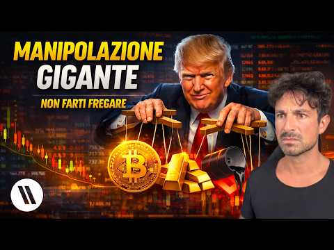 BITCOIN, CRYPTO: QUESTA È LA PIÙ GRANDE MANIPOLAZIONE DI MERCATO MAI VISTA (NON FARTI FREGARE)