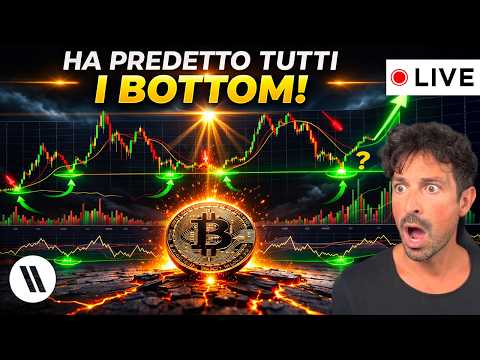 BITCOIN, CRYPTO: QUESTO INDICATORE HA PREDETTO TUTTI I BOTTOM (GUARDA COSA DICE ORA!)