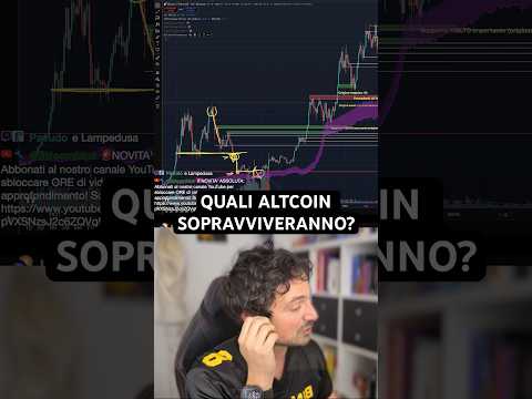 🚨TUTTE LE ALTCOIN TRANNE QUESTE POTREBBERO MORIRE #crypto #trading #bitcoin