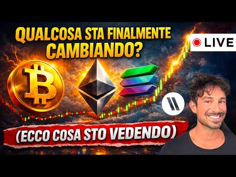 BITCOIN, CRYPTO: LE COSE STANNO FINALMENTE CAMBIANDO? (ECCO COSA STO VEDENDO)