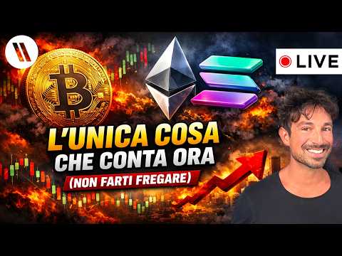 BITCOIN, CRYPTO: L’UNICA COSA CHE CONTA ORA (NON FARTI FREGARE)