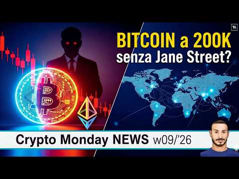 Guerre, Bitcoin e Complotti 🤯 Crypto Monday NEWS w09/’26