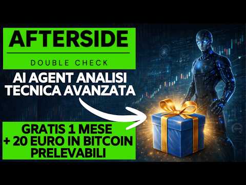 🔥 IL NOSTRO AGENTE AI AVANZATO DI ANALISI TECNICA GRATIS – BENVENUTO AFTERSIDE DOUBLE CHECK
