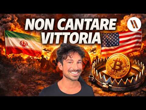 BITCOIN, CRYPTO: URGENTE! TREGUA IRAN – USA, NON FARTI FREGARE! (MEGA TRAPPOLA?)