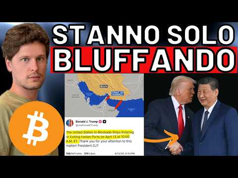 🚨 SHOCK: E’ SOLO UN BLUFF 🚨 MORNING w/CRYPTO: BITCOIN / ALTCOINS [time sensitive]