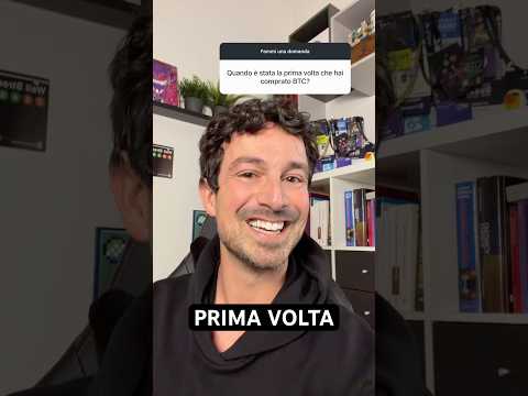 🥲LA MIA PRIMA VOLTA CHE HO COMPRATO BITCOIN #trading #crypto #bitcoin
