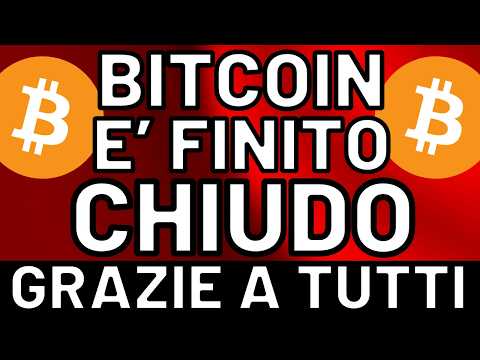 🚨 CHIUDO TUTTO, GRAZIE A TUTTI 🚨 MORNING w/CRYPTO: BITCOIN / ALTCOINS [time sensitive]