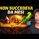 BITCOIN, CRYPTO: INCREDIBILE! NON SUCCEDEVA DA 6 MESI! (E ORA…)