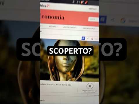 🚨SCOPERTA L’IDENTITÀ DI SATOSHI NAKAMOTO? #trading #crypto #bitcoin