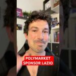🔥POLYMARKET NUOVO SPONSOR DELLA LAZIO #trading #crypto #bitcoin