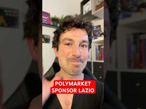 🔥POLYMARKET NUOVO SPONSOR DELLA LAZIO #trading #crypto #bitcoin