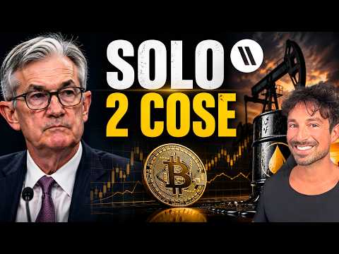 BITCOIN, CRYPTO: ORA CONTANO SOLO QUESTE 2 COSE (NON FARTI DISTRARRE dal RUMORE)