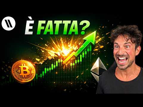 BITCOIN, CRYPTO: È FATTA, STA SUCCEDENDO PROPRIO ORA?? (O MEGA TRAPPOLA??)