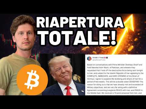 🚨 SHOCK MERCATI: VOLANO, TUTTO RIAPERTO ORA! 🚨 MORNING w/CRYPTO: BITCOIN / ALTCOINS [time sensitive]