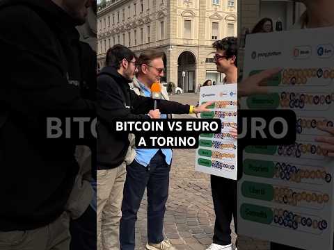 🔥BITCOIN VS EURO – INTERVISTA A TORINO PT.1 #bitcoin #crypto #trading