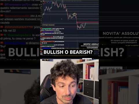 🚨BITCOIN È BULLISH O BEARISH? #trading #bitcoin #crypto