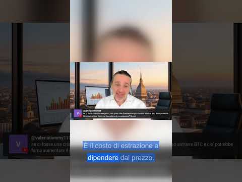 Il costo di estrazione non determina il prezzo di Bitcoin