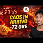 BITCOIN, CRYPTO: PREPARATI A UNA SETTIMANA DI CAOS (-72 ORE…)