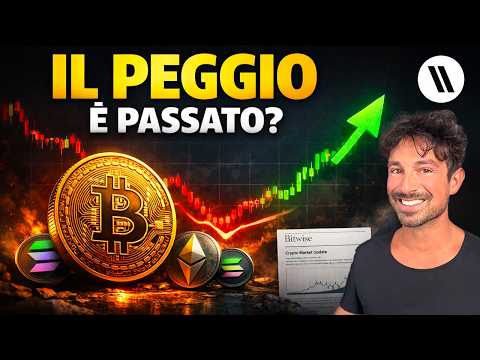 BITCOIN, CRYPTO: IL PEGGIO È PASSATO E IL BOTTOM È VICINO (SECONDO BITWISE)