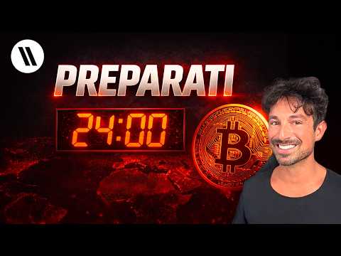 BITCOIN, CRYPTO: LE PROSSIME 24 ORE SARANNO CRUCIALI! (PREPARATI…)