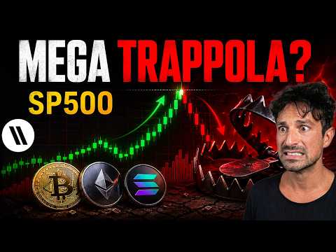 BITCOIN, CRYPTO: L’AZIONARIO STA PREPARANDO UNA MEGA TRAPPOLA?