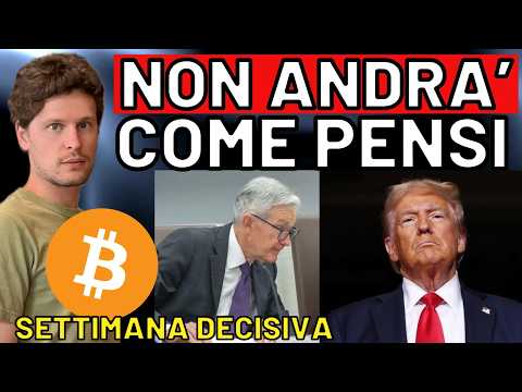 🚨 NON ANDRA’ COME PENSI 🚨 MORNING w/CRYPTO: BITCOIN / ALTCOINS [time sensitive]