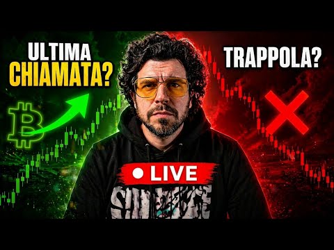 Bitcoin: Ultima Chiamata o Bull Trap? Analisi Ciclica Live