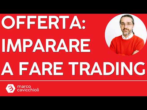 Offerta per imparare a fare trading