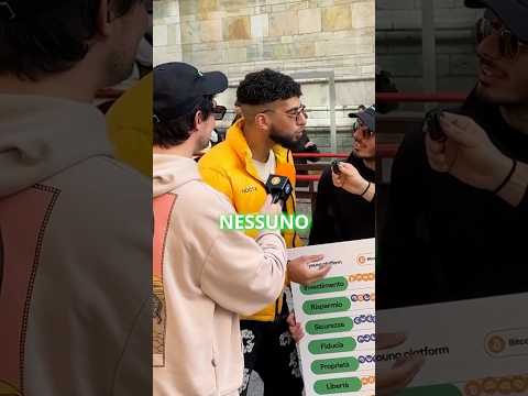 🔥BITCOIN VS EURO A MILANO – INTERVISTA A ilvucumpra #crypto #bitcoin