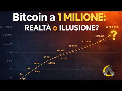Bitcoin a 1 milione: realtà o illusione?