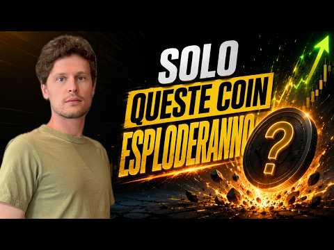 🚨 SHOCK: SOLO QUESTE COIN SALIRANNO 🚨 NIGHT w/CRYPTO: BITCOIN / ALTCOINS [time sensitive]