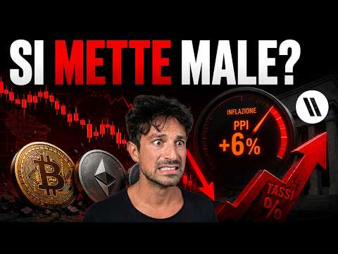 BITCOIN, CRYPTO: QUESTO È UN PESSIMO SEGNALE (E IL MERCATO SEMBRA FREGARSENE…)