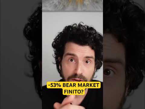 Il Bear Market è finito? Bitcoin al -53% di calo parla chiaro