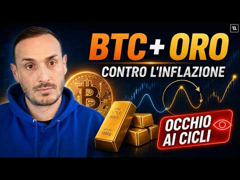 Bitcoin + Oro contro l’Inflazione, MA occhio ai Cicli