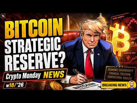 Arriva la vera Bitcoin Strategic Reserve? 🔥 Crypto Monday NEWS w18/’26