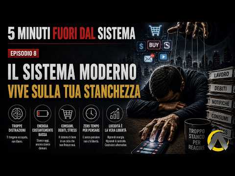 Il sistema moderno vive sulla tua stanchezza