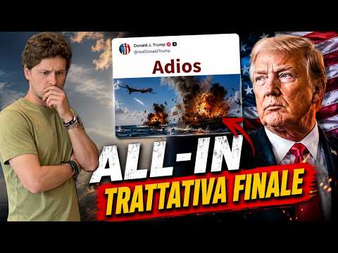 🚨 COSA VOGLIONO: TRATTATIVA FINALE 🚨 MORNING w/CRYPTO: BITCOIN / ALTCOINS [time sensitive]