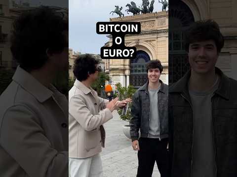 🔥BITCOIN vs EURO a PALERMO