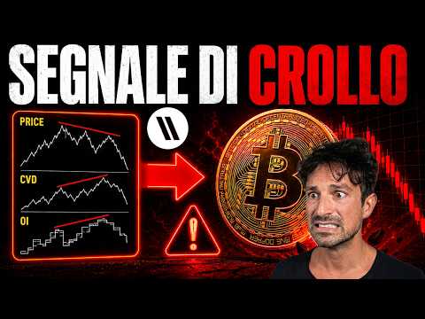 TRADING BITCOIN: COME CAPIRE QUANDO STA PER CROLLARE?